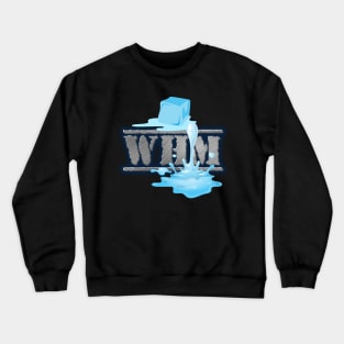 Water Drip Crewneck Sweatshirt